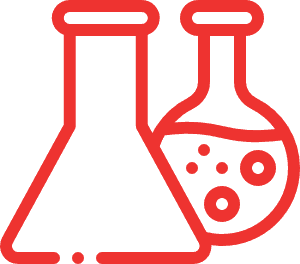 red flask icon