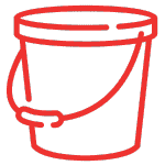 red gallon barrel icon